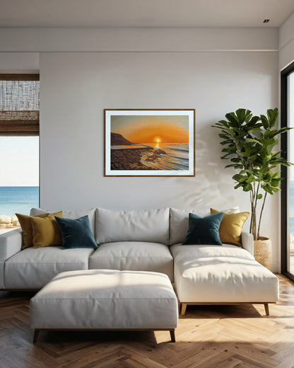 Dalebrook Sunrise (2023) - Original Acrylic Painting